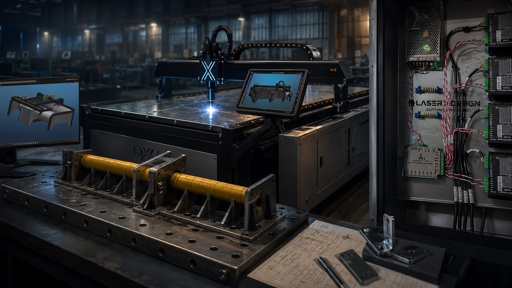 X Series 1 CNC plasma table